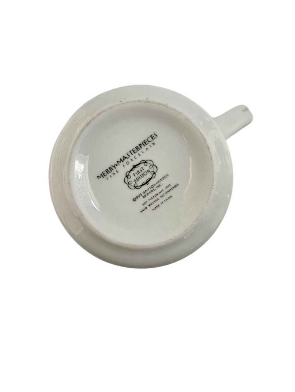Merry-Masterpieces David Holiday Around the World First Edition Porcelain Mug - Picture 7 of 7